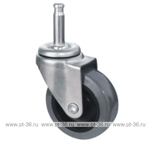 Колесо поворотное со штырем Lema BC4-SPL-50-25-2