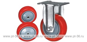 Колесо неповоротное Lema CF1-TPU-100-75-6
