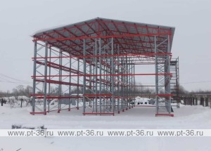  Самонесущий склад холодный